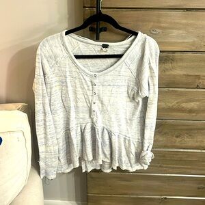 Free people long sleeve top